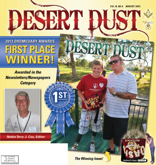 August 2013 Desert Dust cover