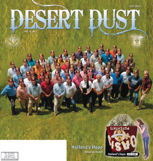 July 2013 Desert Dust cover