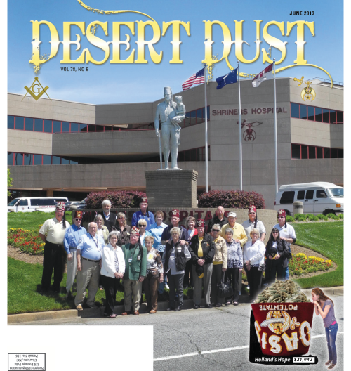 June 2013 Desert Dust cover