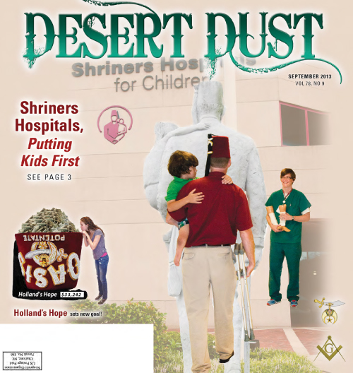 September 2013 Desert Dust cover