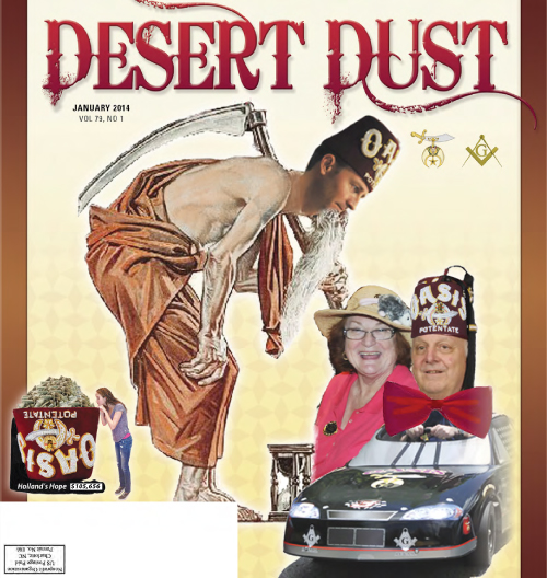 January 2014 Desert Dust cover