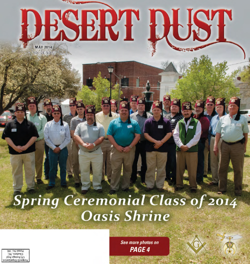 May 2014 Desert Dust cover