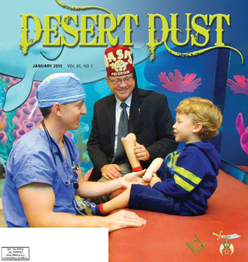 January 2015 Desert Dust cover