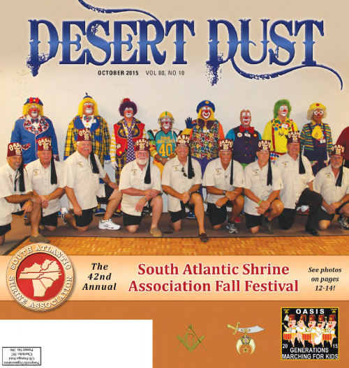 October 2015 Desert Dust cover
