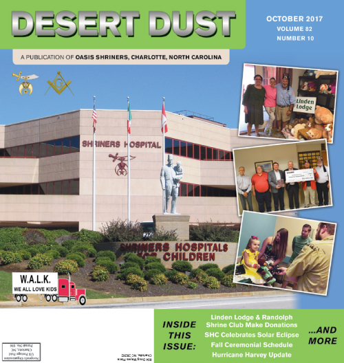 October 2017 Desert Dust cover