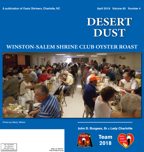April 2018 Desert Dust cover