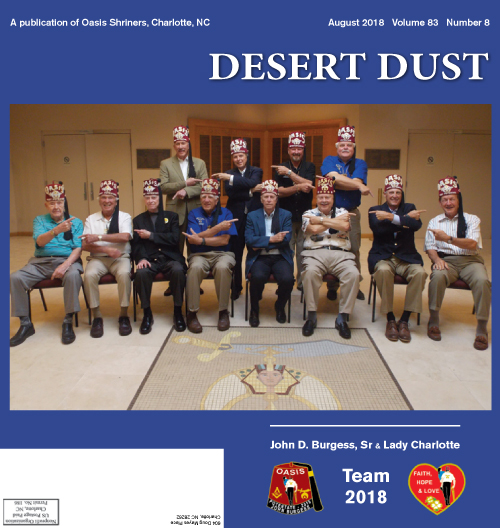 August 2018 Desert Dust cover