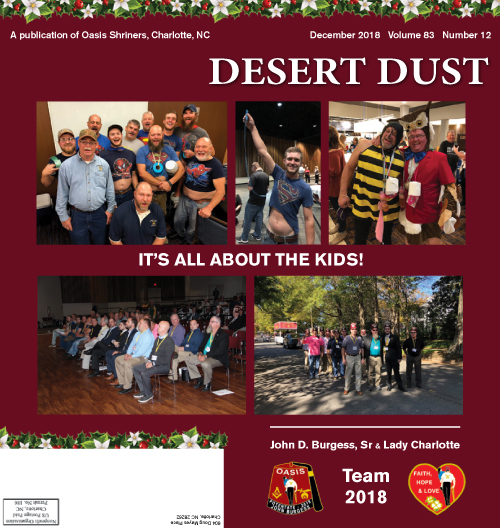 December 2018 Desert Dust cover