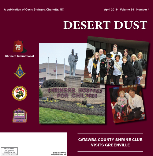 April 2019 Desert Dust cover