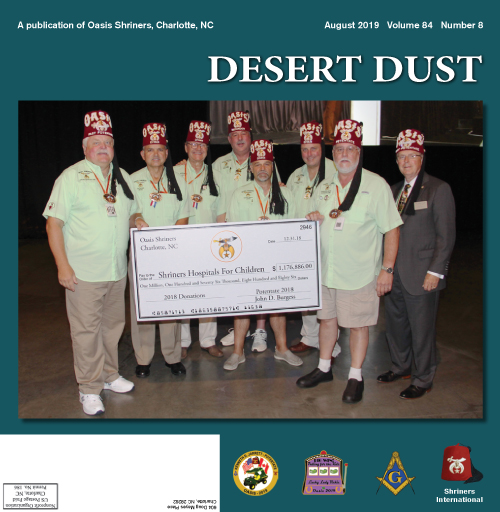 August 2019 Desert Dust cover