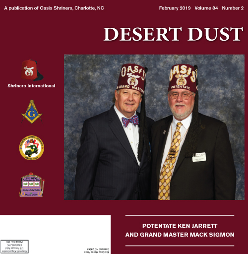 February 2019 Desert Dust cover