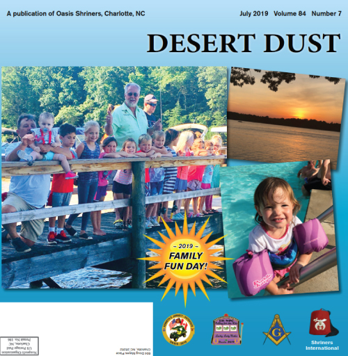 July 2019 Desert Dust cover