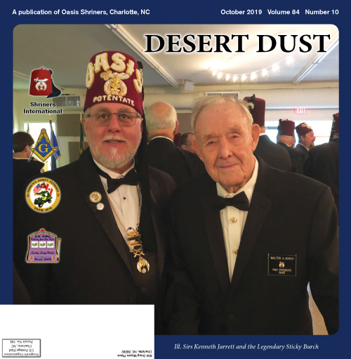 October 2019 Desert Dust cover