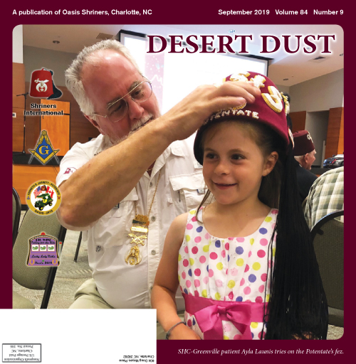 September 2019 Desert Dust cover