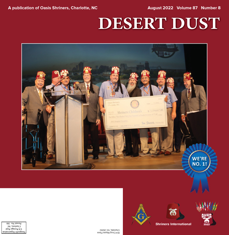 August 2022 Desert Dust cover