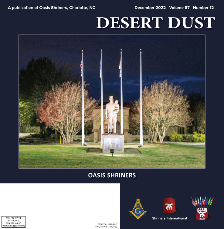 December 2022 Desert Dust cover