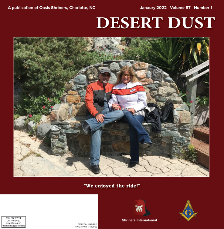 January 2022 Desert Dust cover