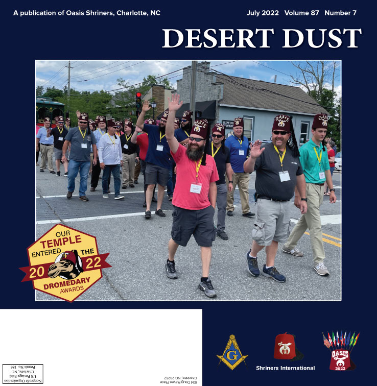 July 2022 Desert Dust cover