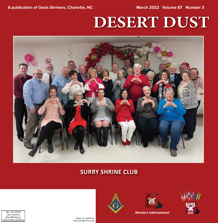 March 2022 Desert Dust cover