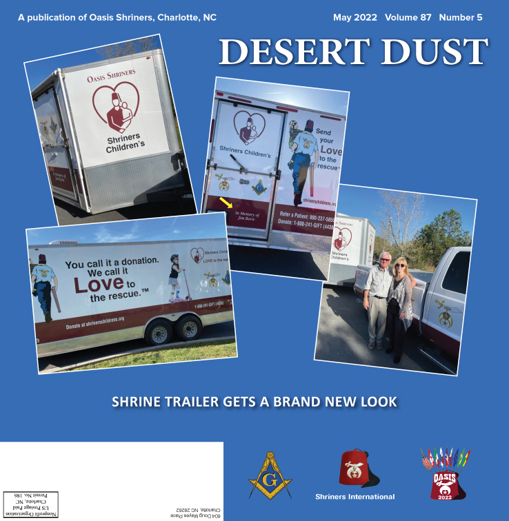 May 2022 Desert Dust cover