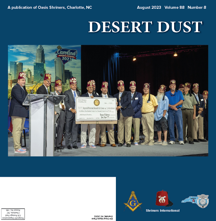 August 2023 Desert Dust cover