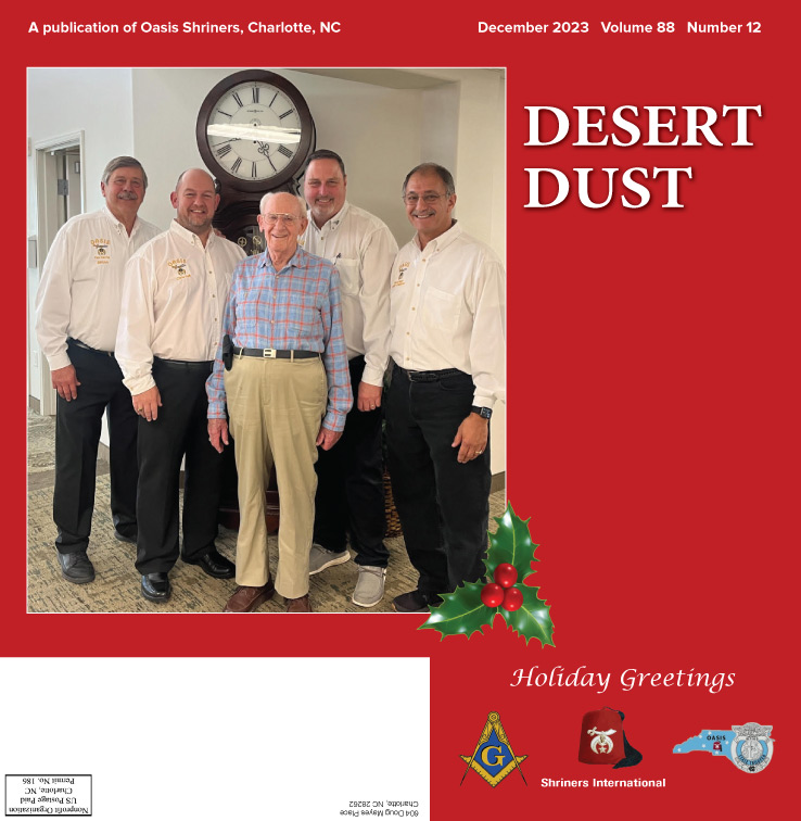 December 2023 Desert Dust cover