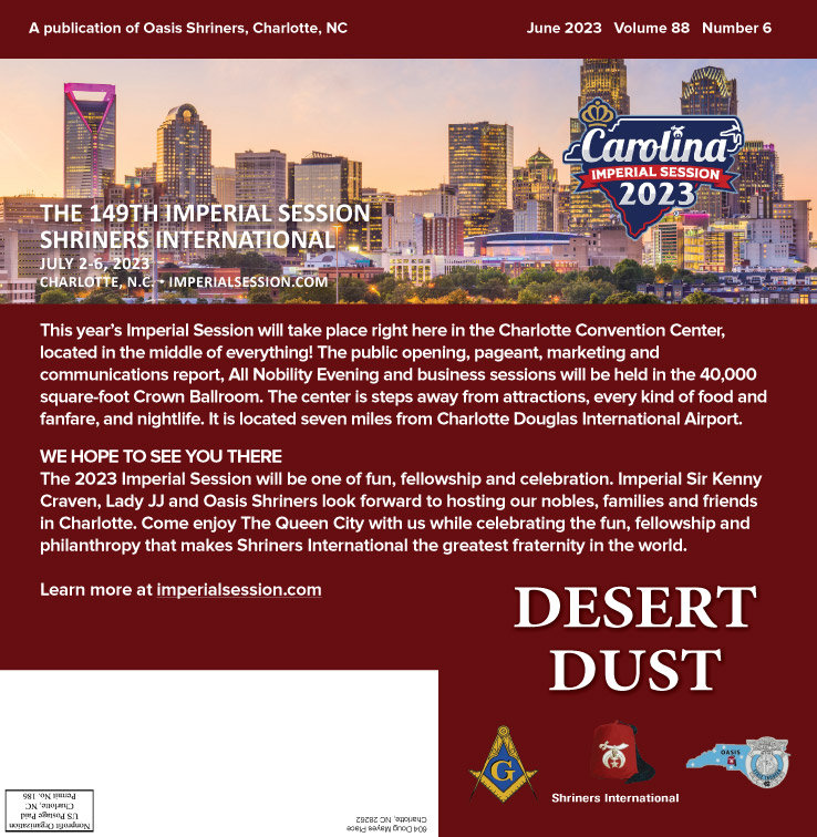 June 2023 Desert Dust cover