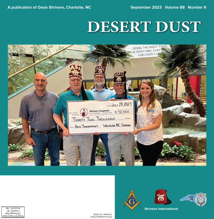 September 2023 Desert Dust cover