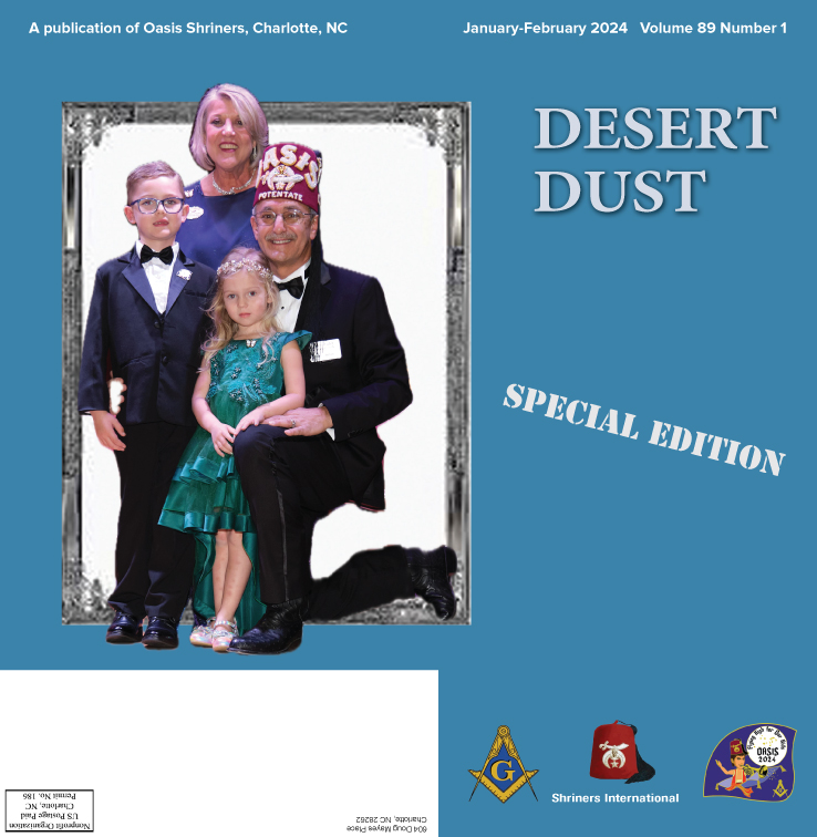 January-February 2024 Desert Dust cover