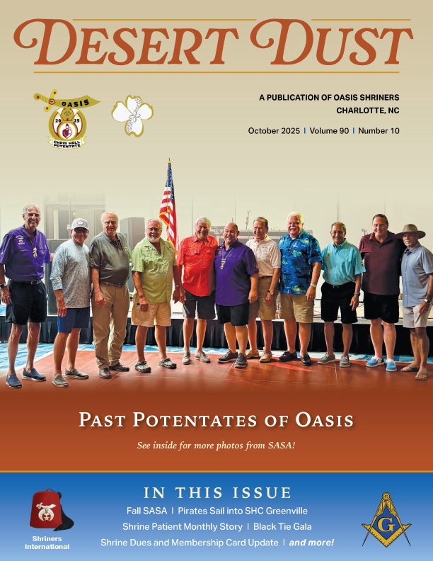 October 2025 Desert Dust cover