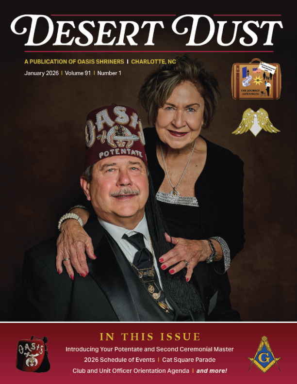 January 2026 Desert Dust cover