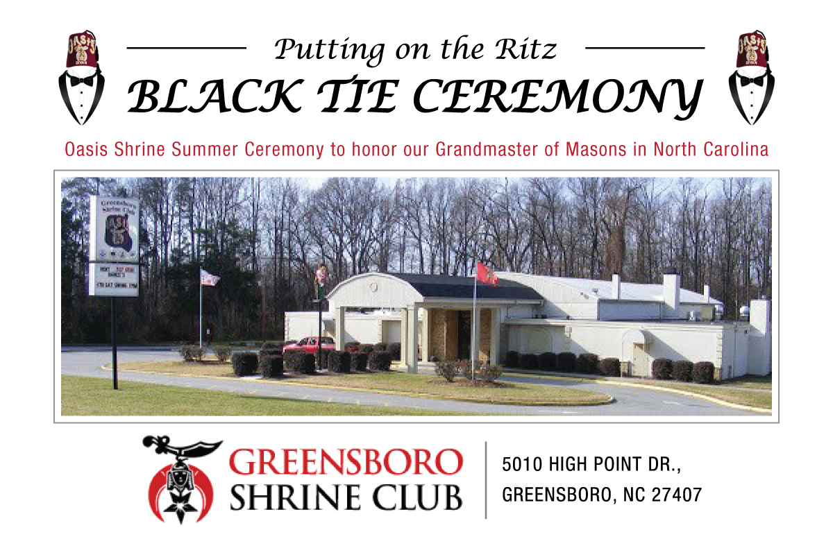 Putting on the Ritz - Black Tie Ceremoney